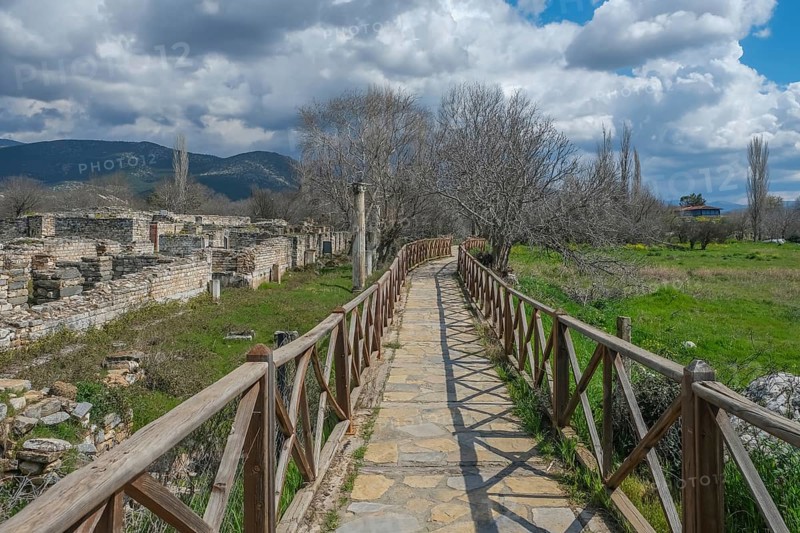 Excavation site site of the ancient city of Aphrodisias, today's city of Geyre, Karacasu, Aydin, Western Turkey, Turkey, Asia