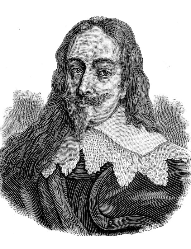 Charles I, Charles I (born 19 November 1600, died 30 January 1649) of the House of Stuart was King of England, Scotland and Ireland from 1625 to 1649, Historical, digital reproduction of an original from the 19th century