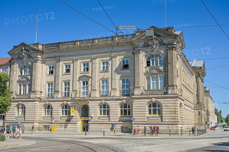 Palais am Stadtkanal, Potsdam Main Post Office, Am Kanal, Platz der Einheit, Potsdam, Brandenburg, Germany, Europe