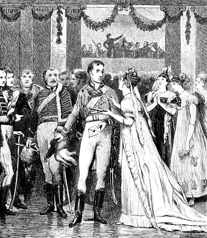The Congress of Vienna 1814, political reorganisation of Europe, meeting of European ruling houses, emperors, kings, high nobility, Wellington, Talleyrand, Cardinal Consalvi, Metternich, Austria, historical illustration 1882, Europe