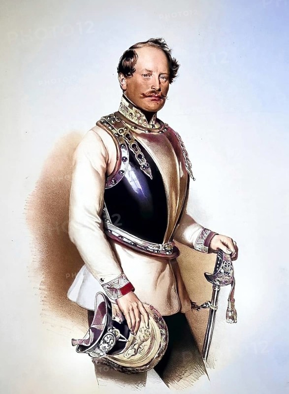 Leopold Karl Zdenko Freiherr Malowetz von Malowitz und Kossor, also Kosorsch, Kosors, Kosorz, (born 8 February 1812 in Prague, died 27 February 1876 ibid.) was a Bohemian-born nobleman, Imperial and Royal Chamberlain and Field Marshal Lieutenant, Historical, digitally restored reproduction from a 19th century original, Record date not stated