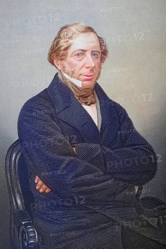 William Henry Wilson, 11th Lord Berners, 1797-1871, painted by DJ Pound after a photograph by Mayall. From the book The Drawing-Room Portrait Gallery of Eminent Personages, published in London 1859, digitally restored reproduction from a 19th century original, record date not stated
