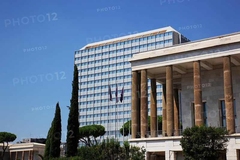 Museo Nazionale Preistorico Etnografico, Piazza Guglielmo Marconi, Esposizione Universale di Roma, Universal Exposition of Rome, EUR, Italy, Europe