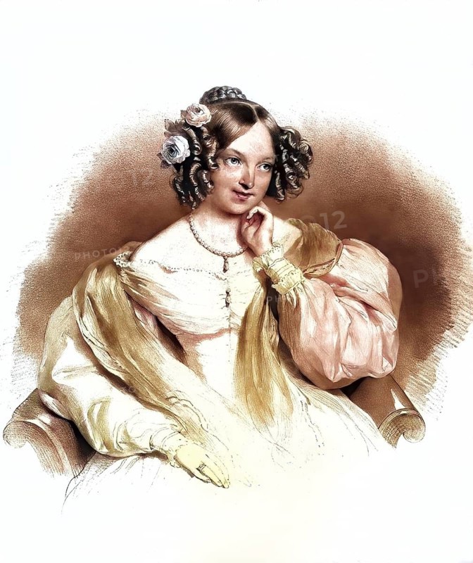 Eleonore Schwarzenberg, Historical, digitally restored reproduction from a 19th century original, Record date not stated