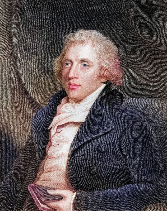 William Gifford 1756 to 1826 English satirical poet classical philologist critic and editor, Historical, digitally restored reproduction from a 19th century original, Record date not stated