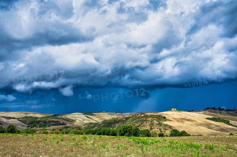 Landscape near Torrenieri, Tuscany, Italy, Europe