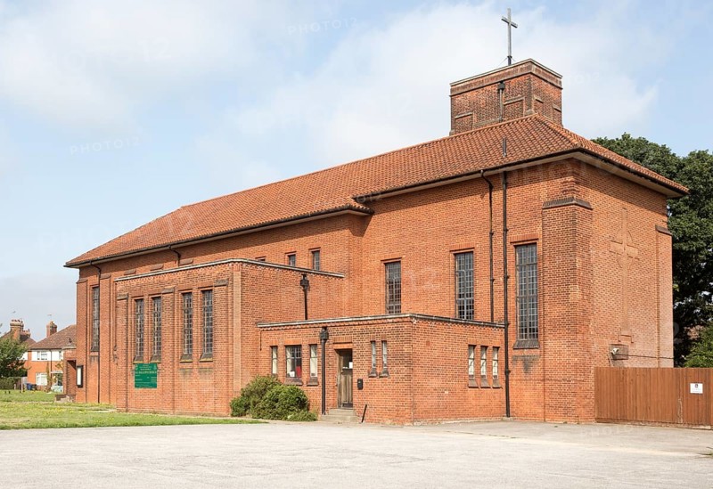 All Hallows Church Ipswich, Landseer Road, Suffolk, England, UK designed by Henry Munro Cautley built 1938-39