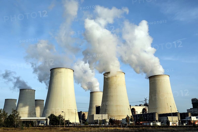 Jänschwalde lignite-fired power plant operated by LEAG Lausitz Energie Kraftwerke AG. The phase-out of coal-fired power generation is to take place by 2038, 02.10.2021