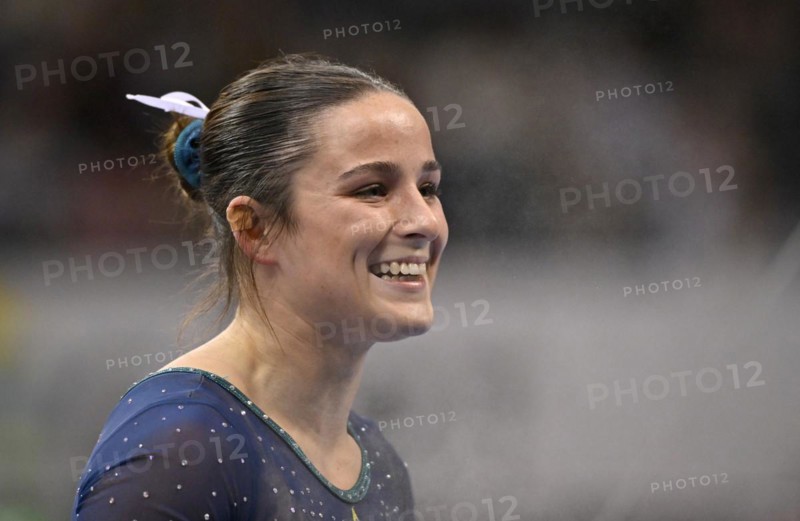 Kate McDonald AUS Portrait, Gymnastics, Artistic Gymnastics, Gymnasts, Women, EnBW DTB-Pokal, Porsche-Arena, Stuttgart, Baden-Württemberg, Germany, Europe