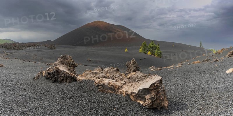 Chinyero volcano, Arena Negras zone, Teide National Park, Tenerife, Canary Islands, Spain, Europe