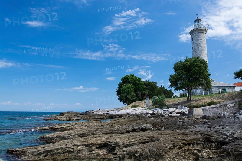 Lighthouse in Savudrija, Istiren, Croatia, Croatia, Europe