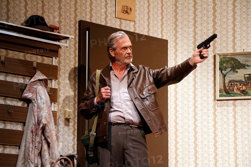 Marko Pustišek at the photo rehearsal on Stasi, stress and stumbling blocks at the Schlossparktheater Berlin on 4.9.2024