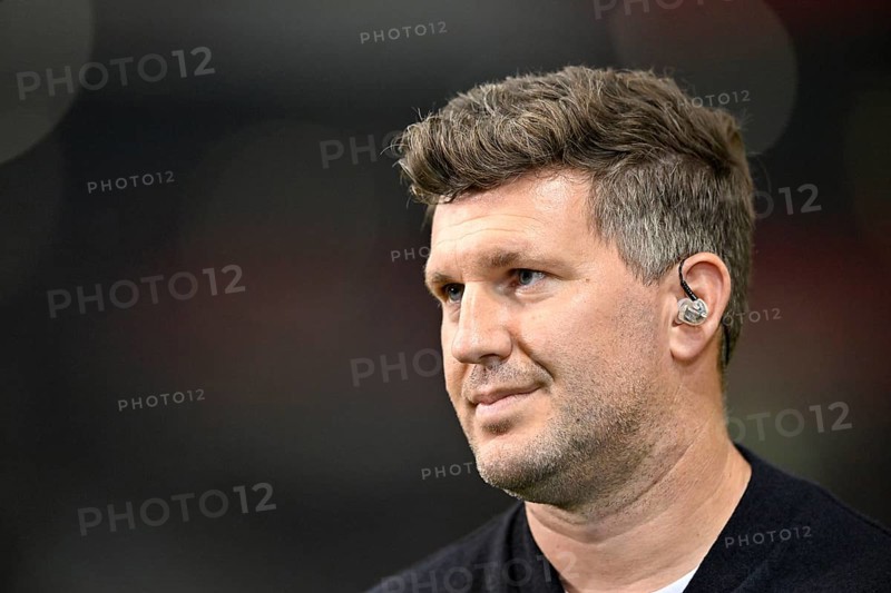 Managing Director Sport Andreas Schicker TSG 1899 Hoffeneheim Portrait, smiling, Voith-Arena, Heidenheim, Baden-Württemberg, Germany, Europe