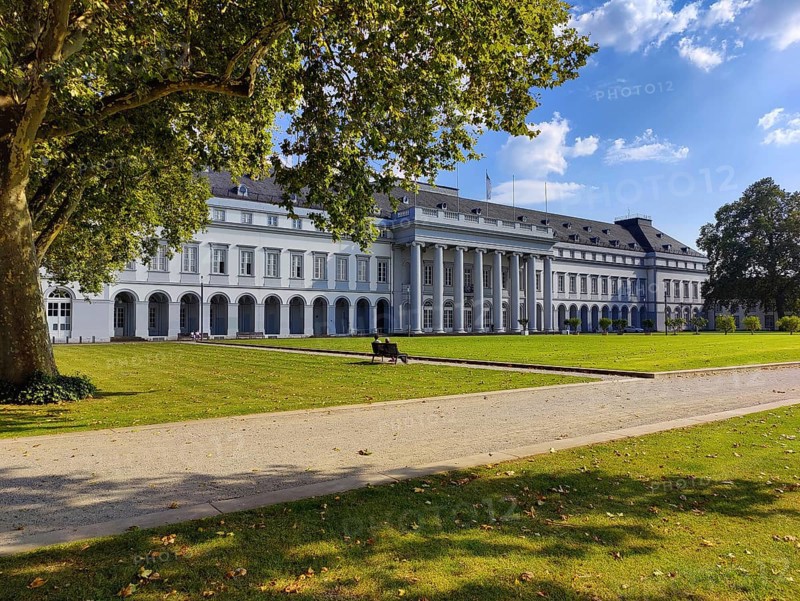 Electoral Palace, Koblenz, Rhineland-Palatinate, Germany, Europe