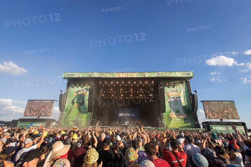 The band Montreal plays on the Green Stage at the Highfield Festival on Friday, Störmthaler See, 16.08.2024