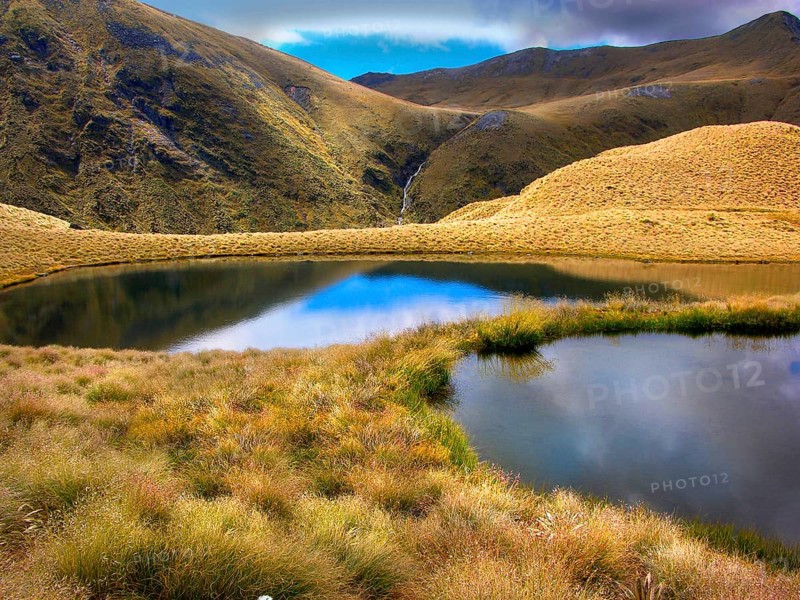 New Zealand, Lake in Fjordland National Park, Fjordland NP, New Zealand, Oceania