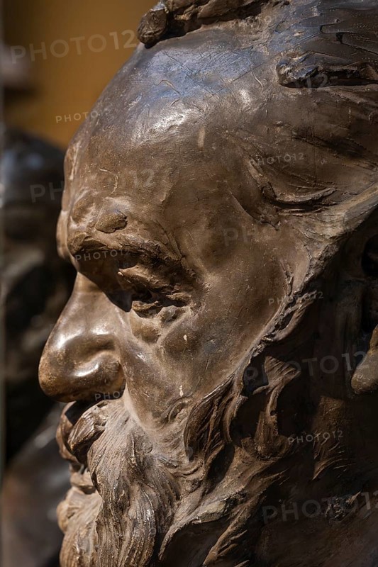 Victor Hugo, sculpture by Auguste Rodin, Ny Carlsberg Glyptotek or New Carlsberg Glyptothek, Art Museum of Sculpture and Painting, Copenhagen, Denmark, Europe