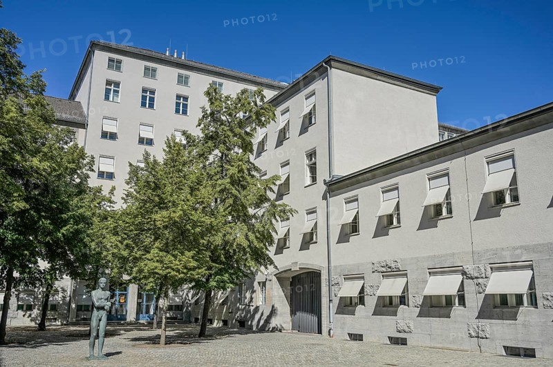 Inner courtyard, German Resistance Memorial, Federal Ministry of Defence, Bendlerblock, Stauffenbergstraße, Tiergarten, Mitte, Berlin, Germany, Europe