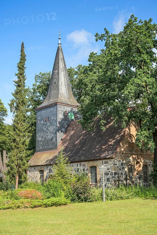 Alt-Wittenau village church, Reinickendorf, Berlin, Germany, Europe