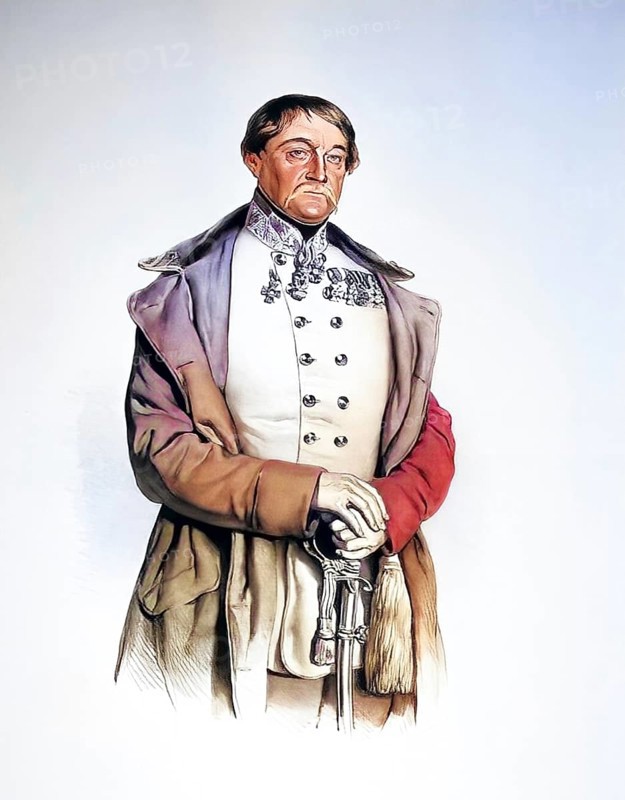 Georg Freiherr August von Auenfels (born 11 April 1773 in Broszkowce in Croatia, died 12 March 1852 in Vienna) was an Austrian Major General and Knight of the Military Order of Maria Theresa, Historical, digitally restored reproduction from a 19th century original, Record date not stated