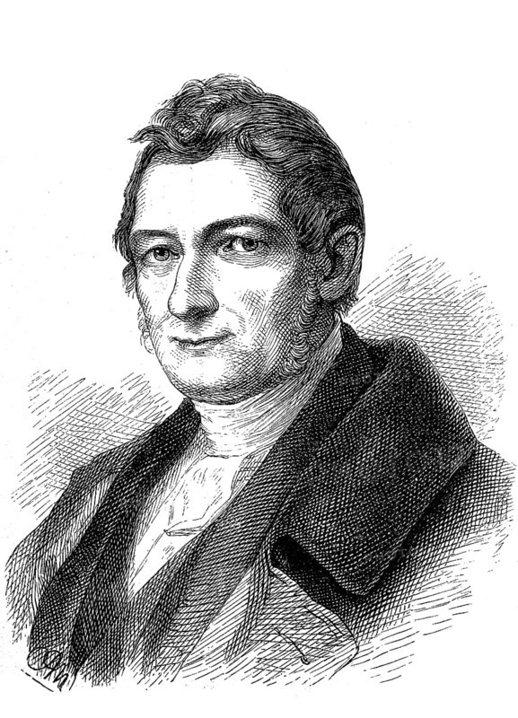 Franz Xaver Gabelsberger, 9 February 1789, 4 January 1849, was a German stenographer. With the Gabelsberger shorthand, he was the inventor of a cursive, shorthand system, Historical, digital reproduction of an original from the 19th century