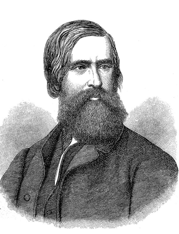 Friedrich Wilhelm Ernst Albrecht von Graefe, 22 May 1828, 20 July 1870, a German ophthalmologist, Royal Prussian Privy Medical Councillor and full professor of ophthalmology at the Friedrich Wilhelm University of Berlin, Historical, digital reproduction of an original from the 19th century