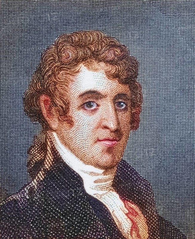 David Humphreys, 1752 to 1818, colonel in the War of Independence and aide-de-camp to George Washington, American envoy to Portugal and then to Spain, digitally restored reproduction from a 19th century original, record date not stated