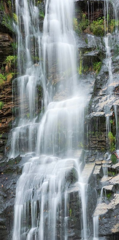 Waterfall, Ticino, Switzerland, Europe