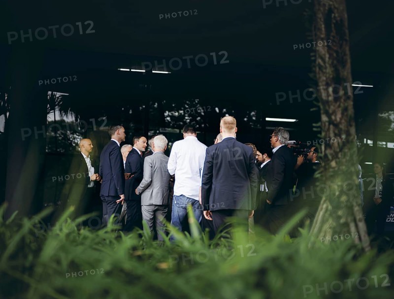 Christian Lindner (FDP), Federal Minister of Finance, photographed during a press statement after a meeting of the G20, G7 finance ministers and central bank governors, in Sao Paulo, 28 February 2024. Photographed on behalf of the Federal Ministry of Finance (BMF)