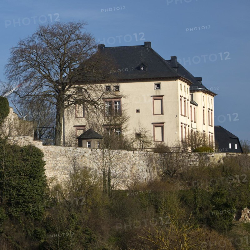 Canstein Castle, manor house of the castle complex in Canstein, a district of Marsberg, Sauerland, North Rhine-Westphalia, Germany, Europe
