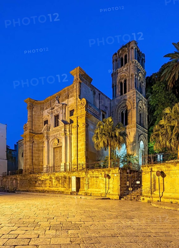 Martorana, Church of St. Mary of the Admiral, Palermo, Sicily, Italy, Europe
