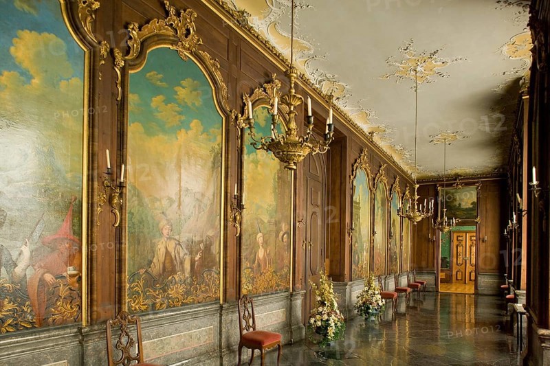 State rooms at Heidecksburg Castle
