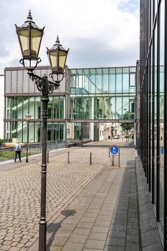 Haniel Campus, with the Haniel Academy, company administration and guest house, in the harbour district of Duisburg-Ruhrort, North Rhine-Westphalia, Germany, Europe