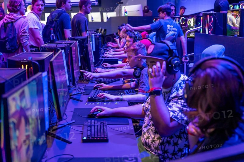 Gamescom, the world's largest trade fair for video and computer games, in Cologne, Germany, Europe
