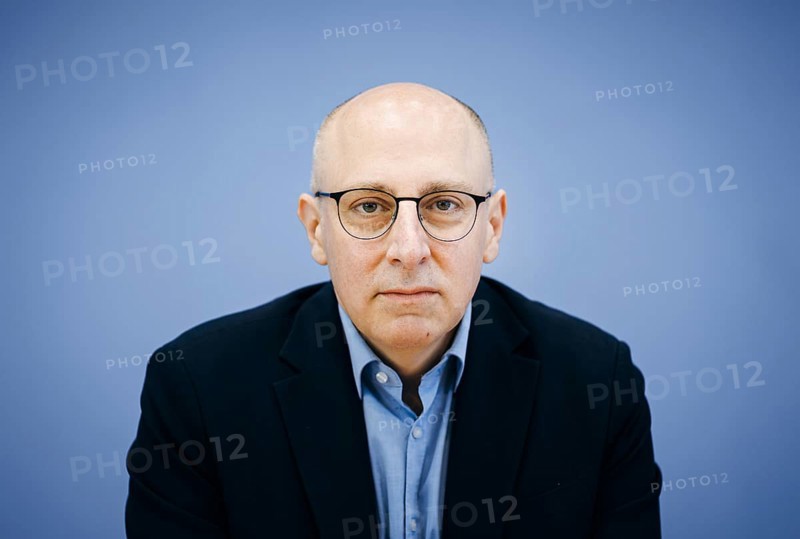 Sinan Selen, Vice President of the Federal Office for the Protection of the Constitution (BfV), recorded during a press conference on the economic protection report at the Federal Press Conference in Berlin, 28 August 2024