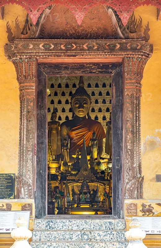 Wat Si Saket or Sisaket Temple, Vientiane, Laos, Asia