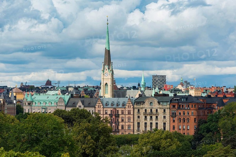 Stockholm, capital, city view, Gamla Stan, overview, building, centre, city centre, city trip, city, old town, tourism, travel, metropolis, Scandinavia, Sweden, Europe