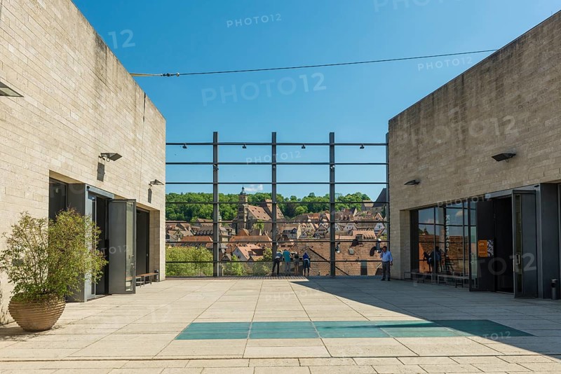 Kunsthalle Würth, Schwäbisch Hall, Old Town, Kocher Valley, Kocher, Hohenlohe, Franconia, Baden-Württemberg, Germany, Europe