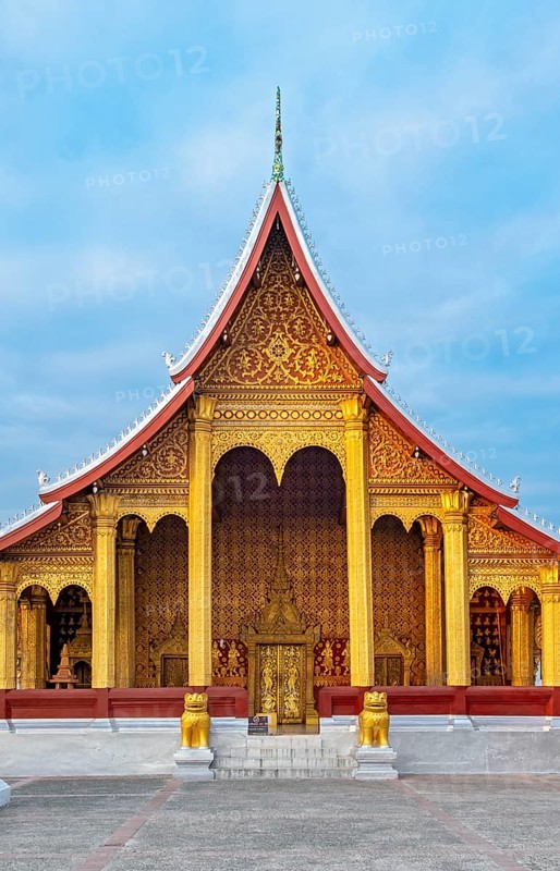 Wat Sensoukharam, Luang Prabang, Laos, Asia