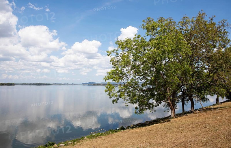 Kala Wewa Reservoir, Anuradhapura, North Central Province, Sri Lanka, Asia