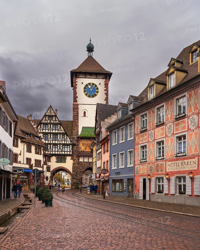 Schwabentor, Freiburg im Breisgau, Germany, Europe