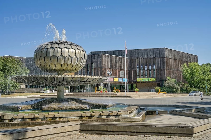 The Great Ball Fountain, FEZ, Wuhlheide, Oberschoeneweide, Berlin, Germany, Europe