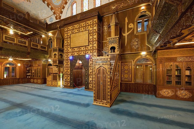 Uzungol mosque, Prayer room, Trabzon, Turkey, Asia