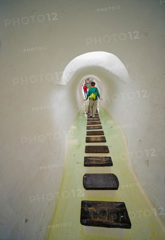 Museo LagOmar, Lagomar Museum, designed by César Manrique and Jesús Soto, Nazaret, Tahiche, Lanzarote, Canary Islands, Canary Islands, Spain, Europe