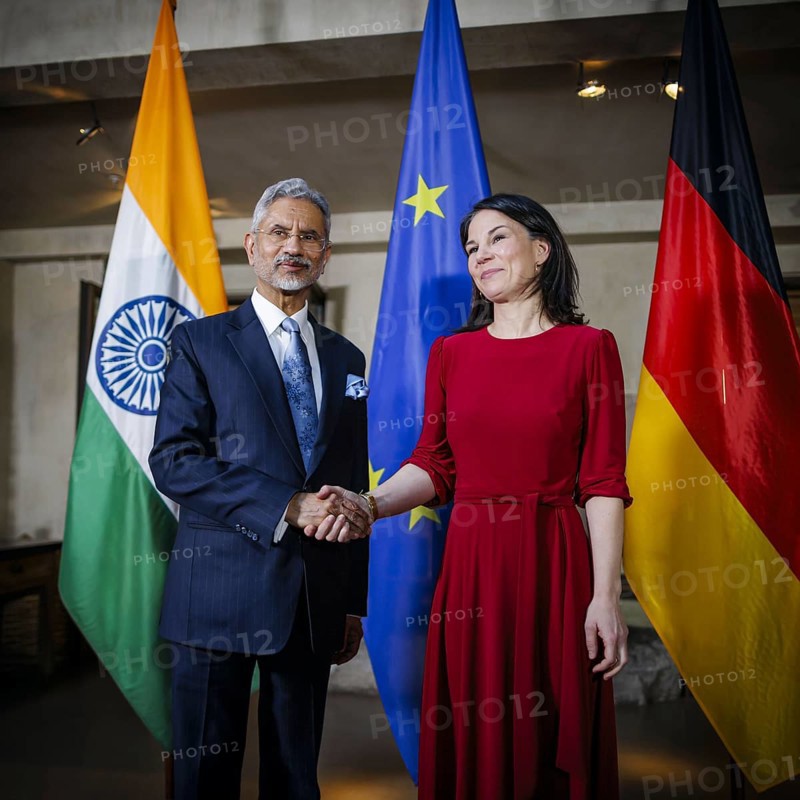 60th Munich Security Conference. Annalena Bärbock (Alliance 90/The Greens), Federal Foreign Minister, meets the Foreign Minister of India, Subrahmanyam Jaishankar. Munich, 16.02.2024. Photographed on behalf of the Federal Foreign Office