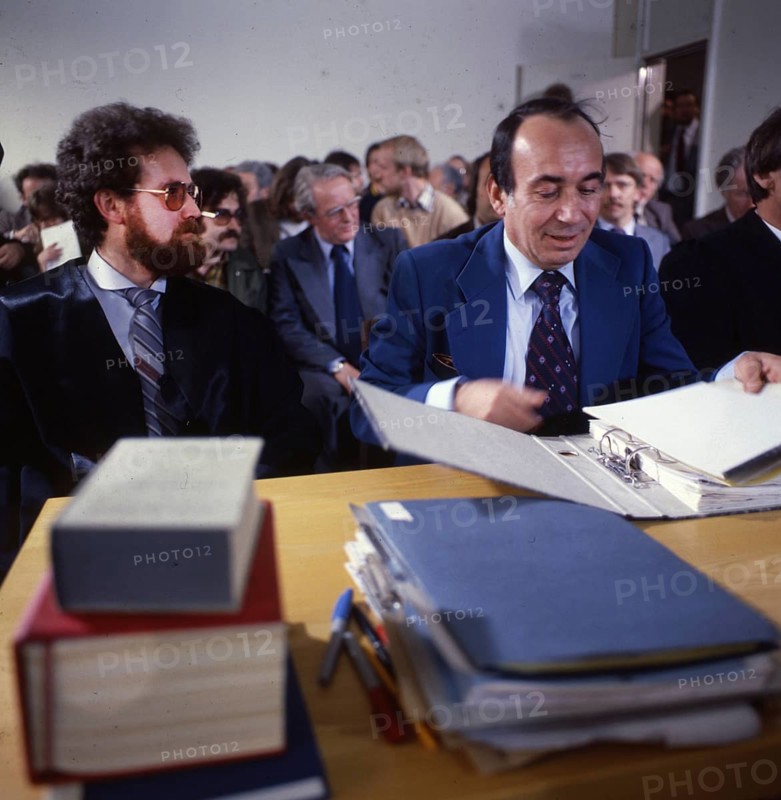 Eche DEU, Germany, Dortmund: Personalities from politics, business and culture from the years 1965-90 Ruhr area. Meeting of a works council. IG Metall ca. 1970.l DEU, Dortmund: Personalities from politics, business and culture from the years 1965-90, Europe