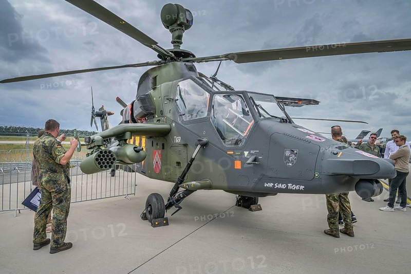 KHT TIGER combat helicopter, German Air Force, ILA 2024, International Aerospace Exhibition Berlin, Schönefeld, Brandenburg, Germany, Europe