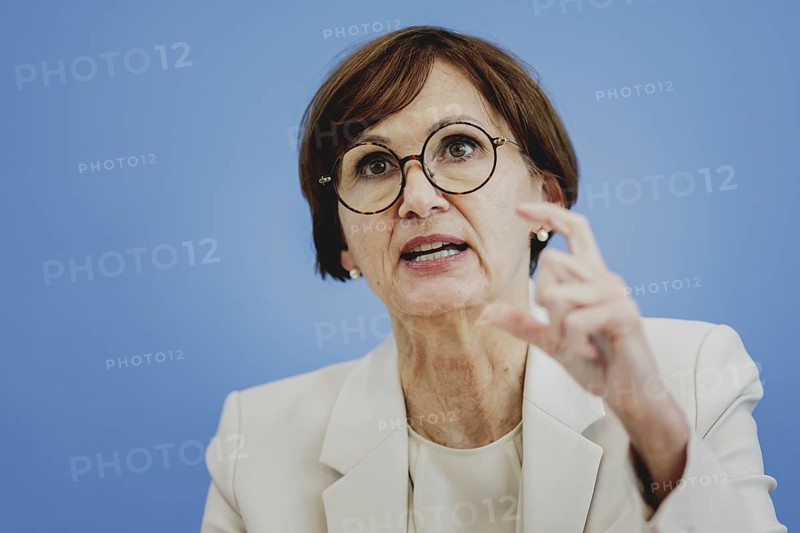 Bettina Stark-Watzinger (FDP), Federal Minister of Education and Research, at a press conference on the publication of the 'Education in Germany 2024' report in Berlin, 17 June 2024