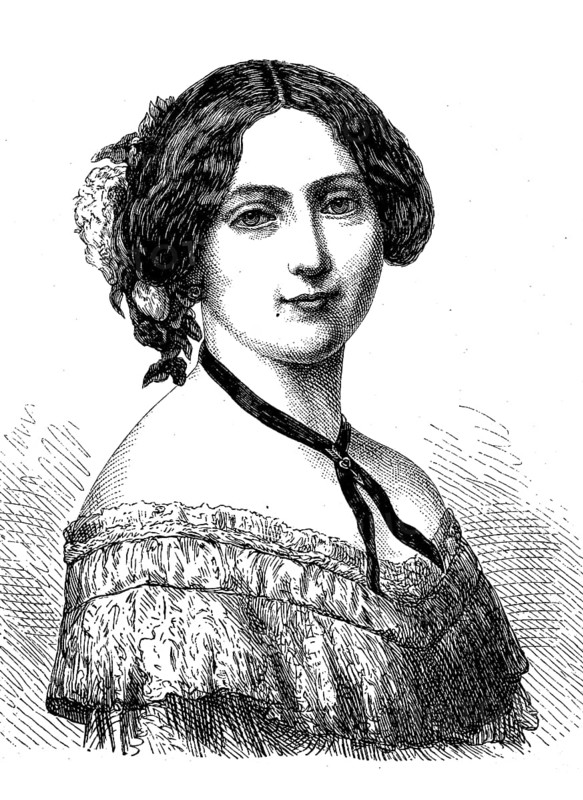 Henriette Sontag, actually Gertrude Walpurgis Sontag, after her nobilitation Henriette von Klarenstein, 3 January 1806, 17 June 1854, a German opera singer, historical, digital reproduction of an original from the 19th century