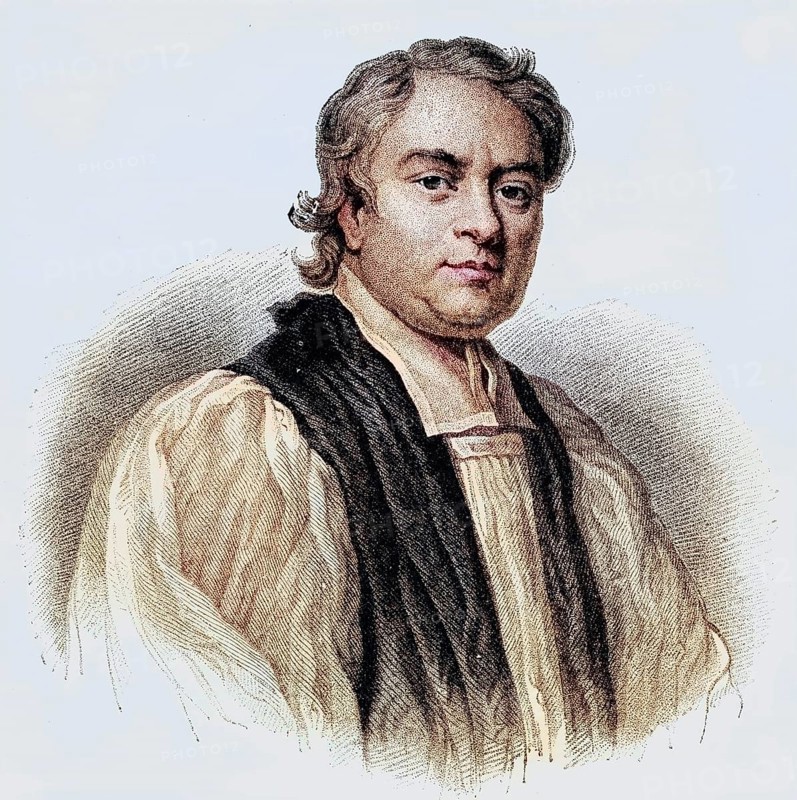 John Tillotson, 1630-1694, English prelate, Archbishop of Canterbury (1691-94) . After the portrait by Sir Godfrey Kneller, digitally restored reproduction from a 19th century original, record date not stated